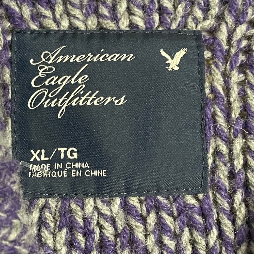 American Eagle Outfitters Navy Shawl Collar Cardigan - Picture 13 of 13
